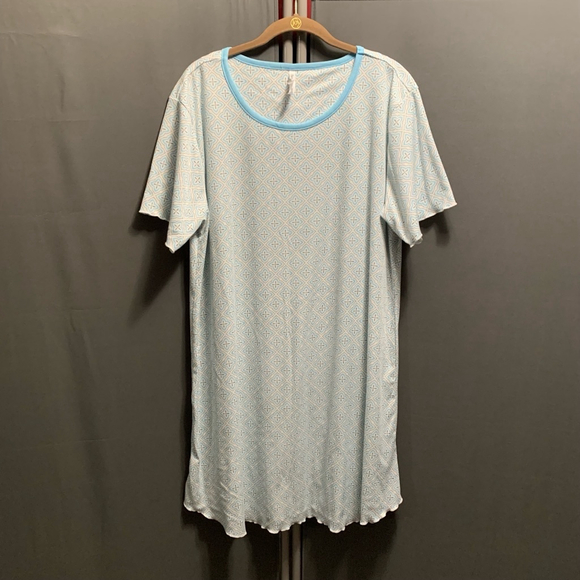 B19-Women's Flora Nikrooz Nightdress XL/EG Light Blue - Picture 1 of 7